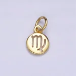 Round Zodiac Sign Charm - Image 9