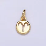 Round Zodiac Sign Charm - Image 7