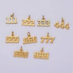 Angel Number Connector Charm