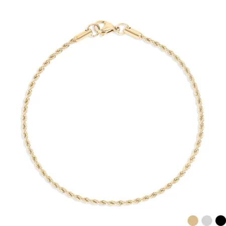 Stainless Steel Rope Bracelet