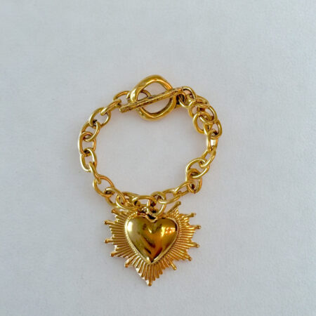 Heart On Fire Bracelet