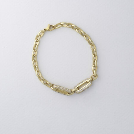 Pavé Connector Bracelet