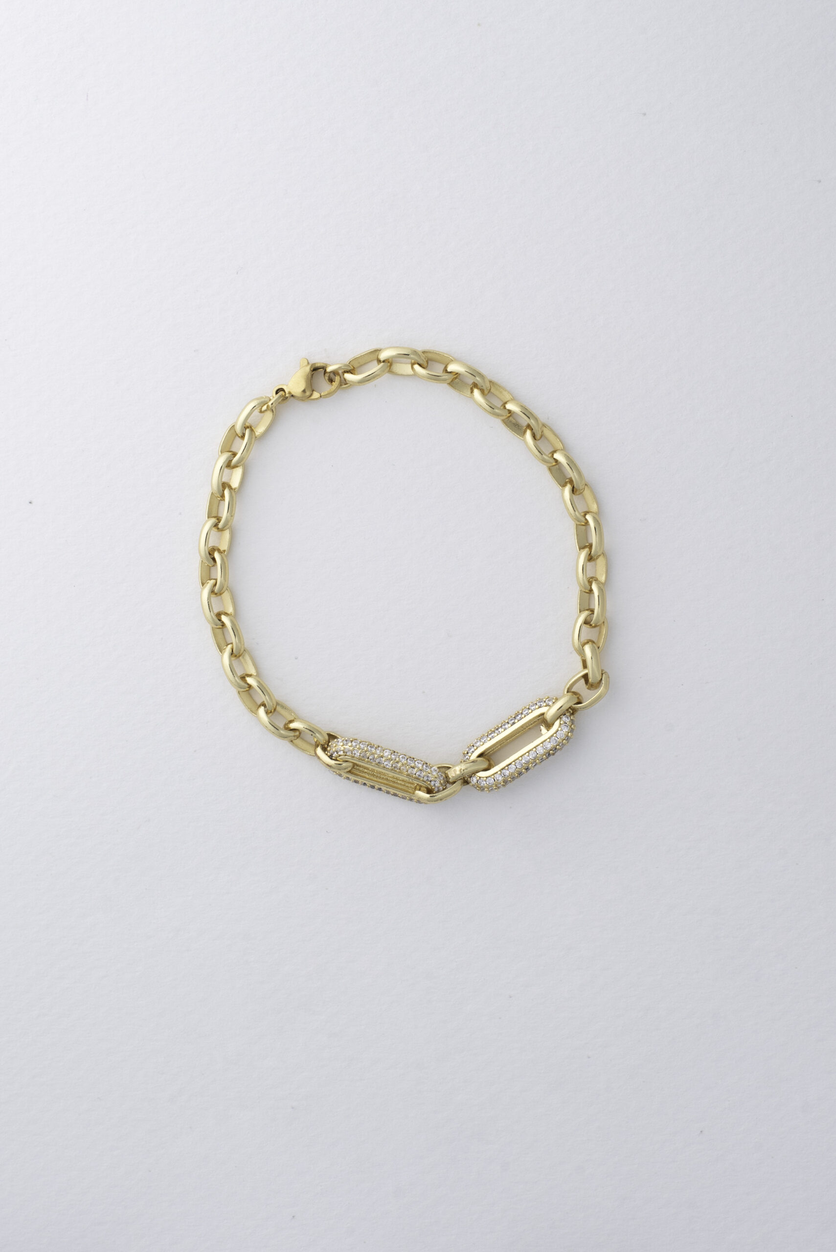 Pavé Connector Bracelet