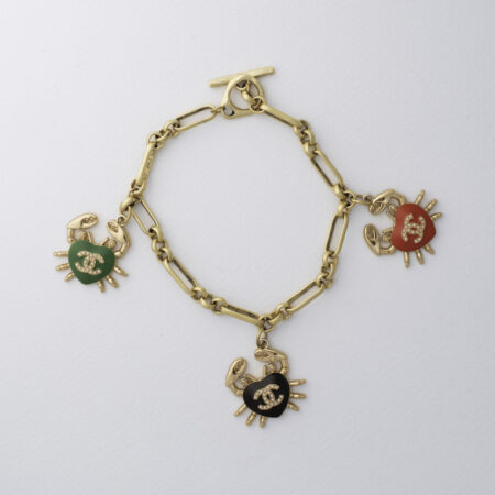 Vintage chanel crab charms