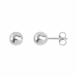 Sterling Silver Ball Stud Earrings