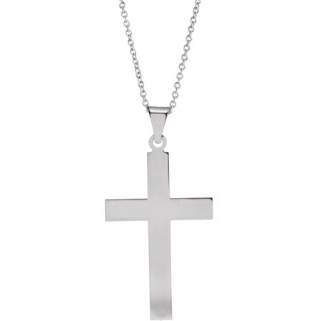 Sterling Silver Cross Necklace