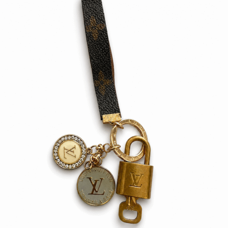 Repurposed Louis Vuitton Key Chain