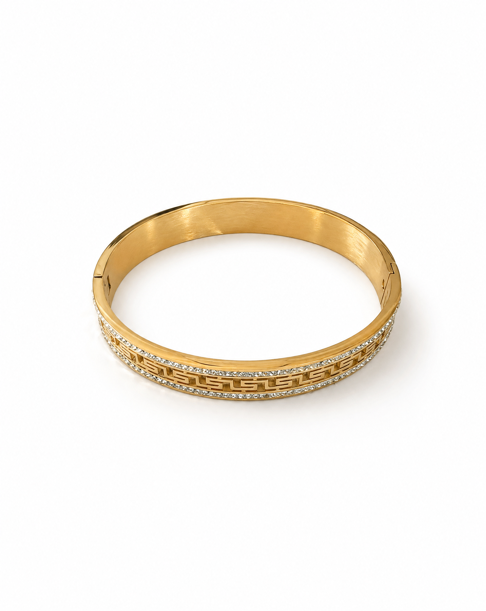 greek keys bangle